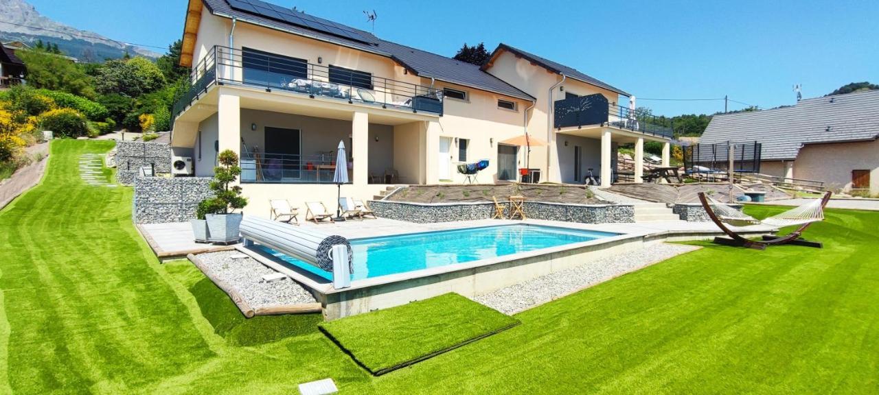 Chambre Vue Lac Av Piscine Prunières Екстериор снимка