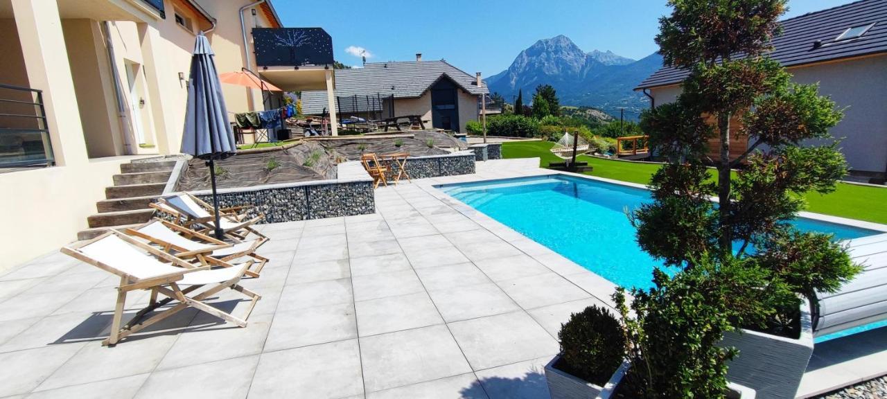 Chambre Vue Lac Av Piscine Prunières Екстериор снимка