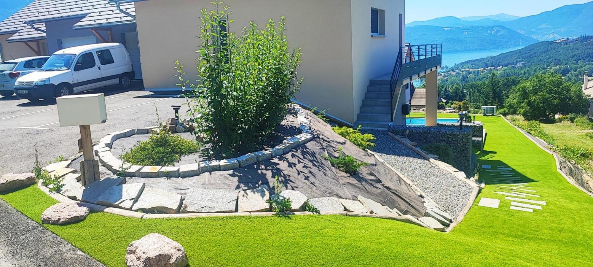 Chambre Vue Lac Av Piscine Prunières Екстериор снимка